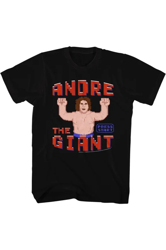 RARE Andre The Giant Wreck It Andre Black Icon Shirt
