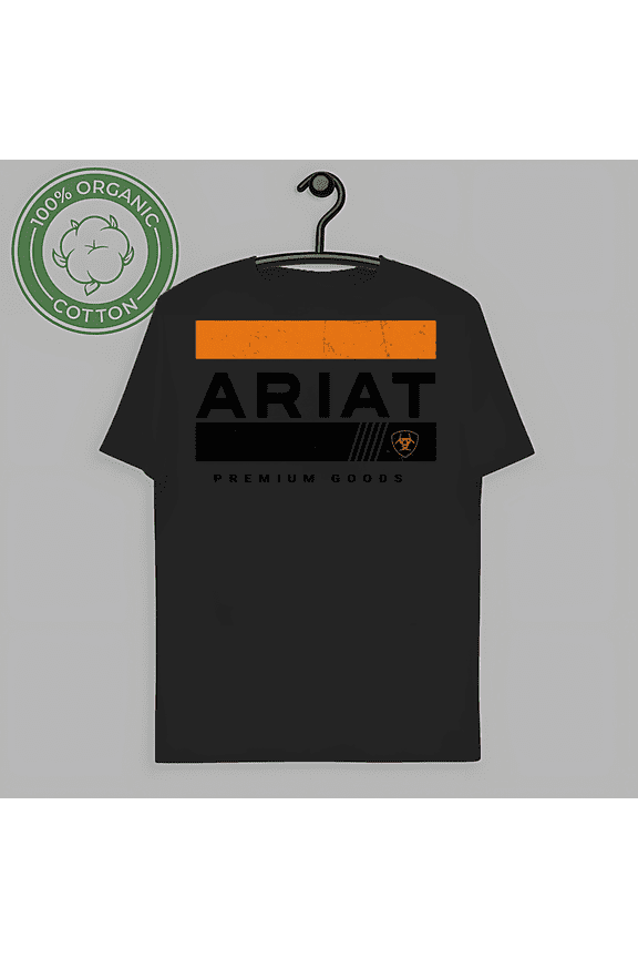 RARE Ariat Men’s Apparel – Classic Graphic Cowboy Tee – Western Workwear Shirt-TH60969