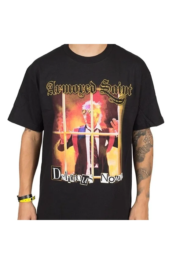 RARE Armored Saint Delirious Nomad T-Shirt Black Unisex Tee All Sizes YI399