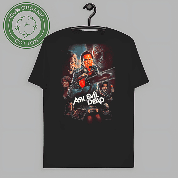 RARE Ash Vs Evil Dead Series Bruce Campbell T Shirt Unisex Heavy Cotton Tee-TH61338