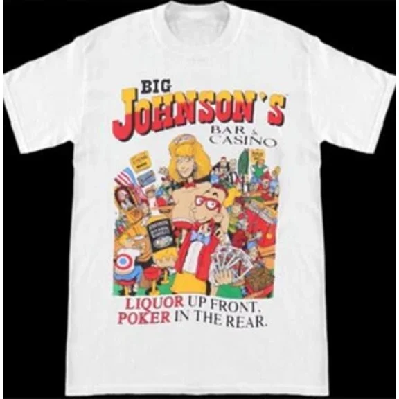 RARE BIG JOHNSON t Shirt- new new,HOT christmas shirt