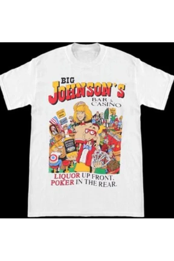 RARE BIG JOHNSON t Shirt- new new,HOT christmas shirt