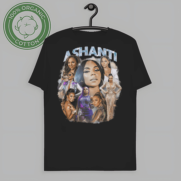 RARE [BLACK] Limited Ashanti Vintage T-Shirt-TH57353
