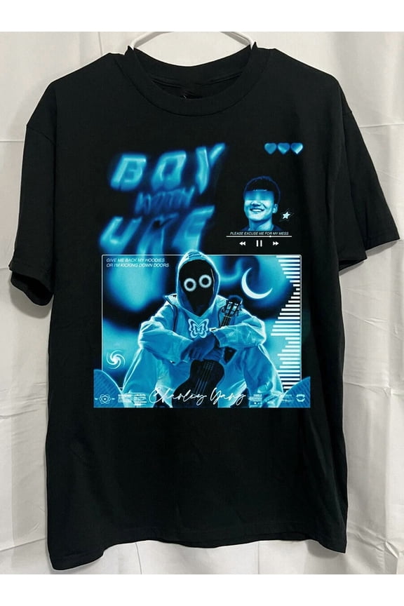 RARE BOYWITHUKE Gift For Lover Black All Size Unisex Shirt