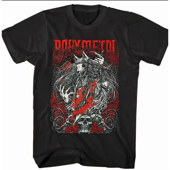 RARE Babymetal T-Shirt, Babymetal Rosewolf T-Shirt