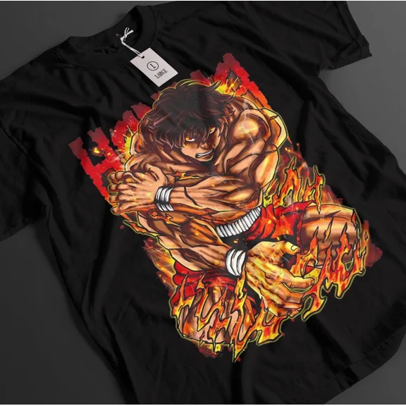 RARE Baki The Grappler Shirt Baki Hanma Tshirt Yujiro Top Fighting T-Shirt Unisex Tee
