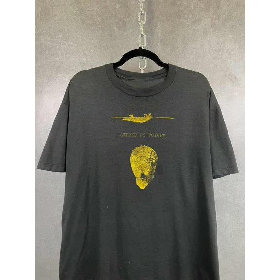 RARE Band Rare Guided By Voices black Tour Unisex Cotton T-Shirt MC445