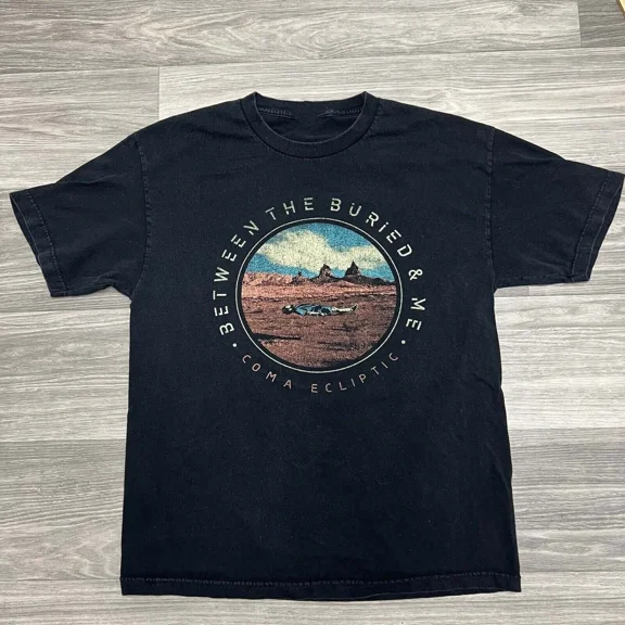 RARE Between The Buried And Me Black T-Shirt Gift For Fan