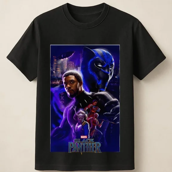 RARE Black Panther Wakanda Forever Unisex T-shirt