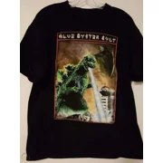 STREETEDGE FASHION RARE Blue Oyster Cult Godzilla Reaper Reprint Black Unisex T-Shirt S-2XL 2G043