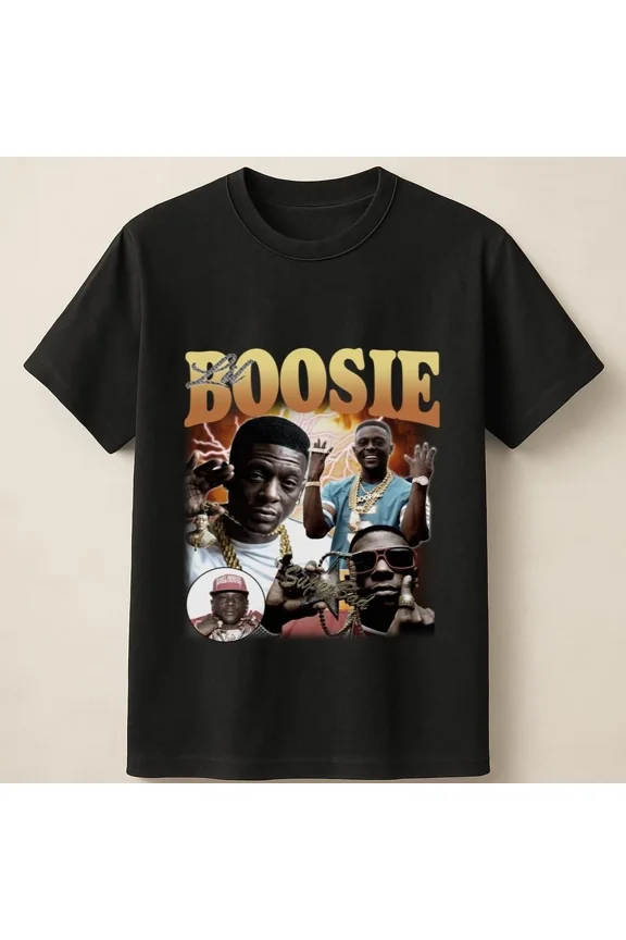 RARE Boosie Rap Collage Print for Throwback Music Lovers Unisex T Shirt