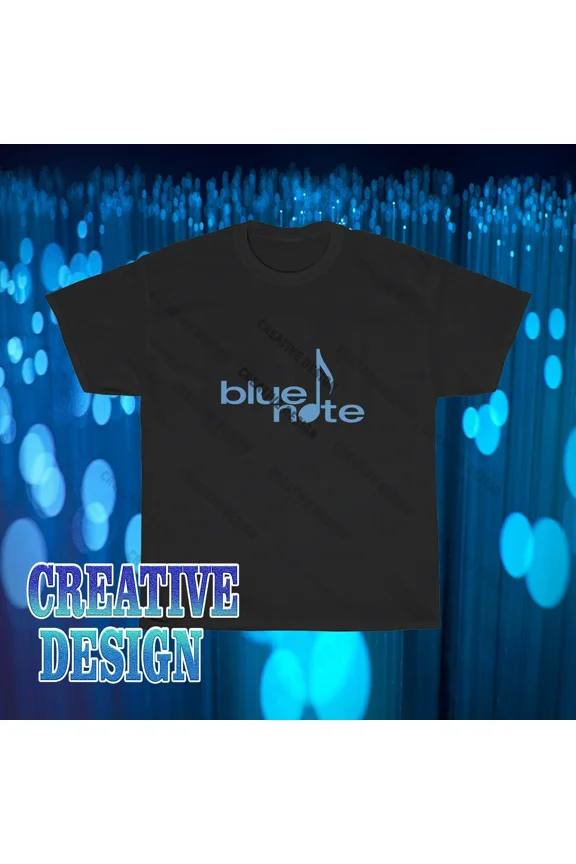 RARE Brand New Blue Note Records Logo T-Shirt Funny Size S to 5XL