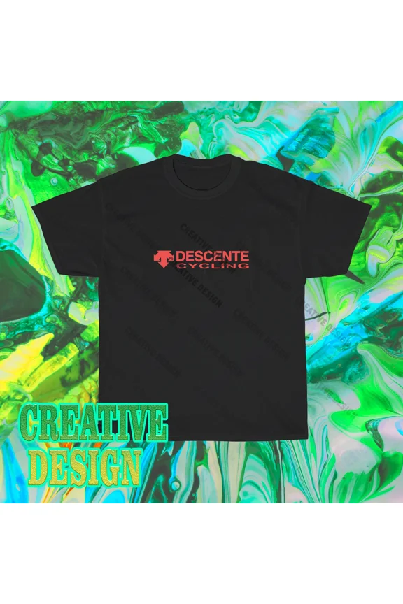 RARE Brand New Descente Logo T-Shirt Funny Size S to 5XL