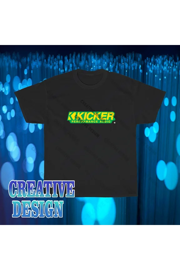 RARE Brand New Kicker Audio Amplifier Logo T-Shirt Funny Size S to 5XL