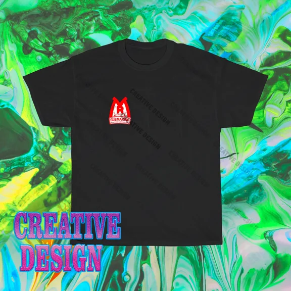 RARE Brand New Mr. Submarine Sandwich Resturant Logo T-Shirt Funny Size S to 5XL