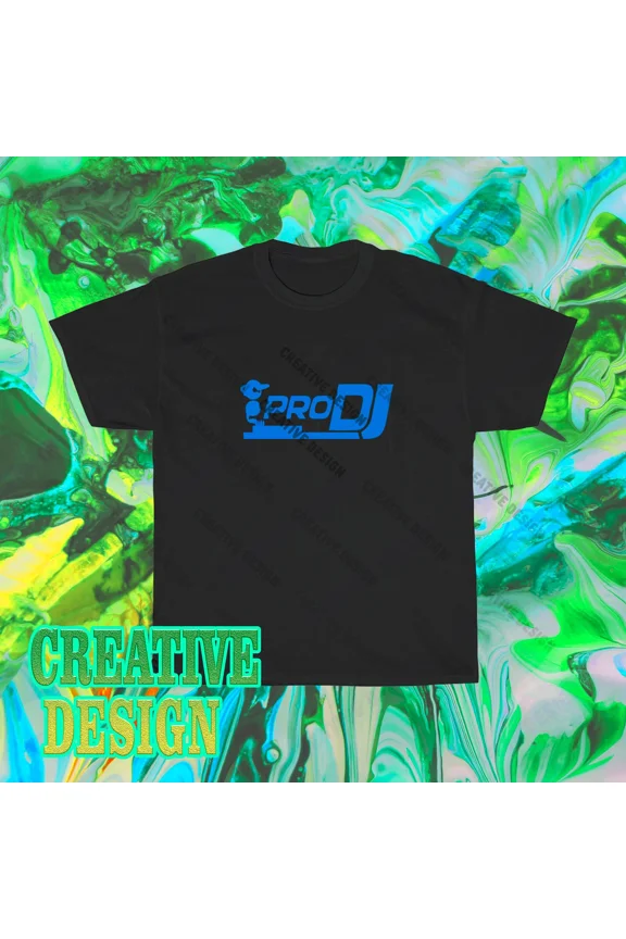 RARE Brand New PIONEER Pro DJ TEXT Logo T-Shirt Funny Size S to 5XL