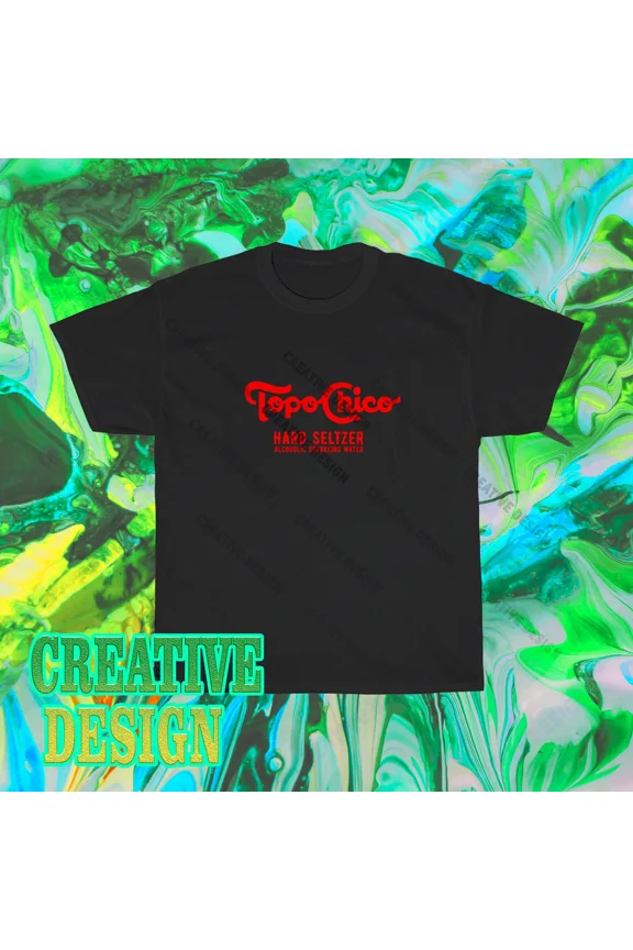 RARE Brand New Topo Chico hard seltzer men's logo T-Shirt Funny Size S to 5XL