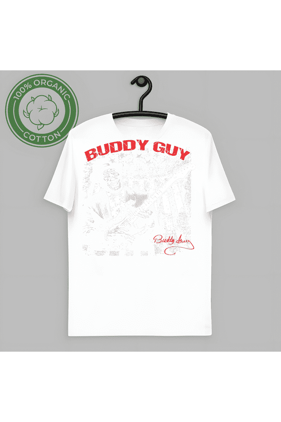 RARE Buddy Guy Play Guitar Cotton Black All Size S-2345XL Unisex T-Shirt-TH60360