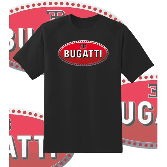 RARE Bugatti Racing shirt Youth Med- Adult 6XL! Fast Ship!