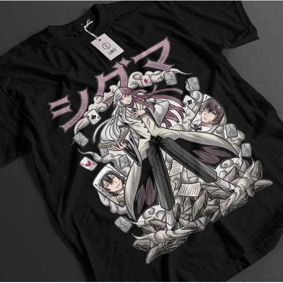 RARE Bungo Stray Dogs Shirt Osamu Dazai Tshirt Sigma T-Shirt Atsushi Tee Anime Tee
