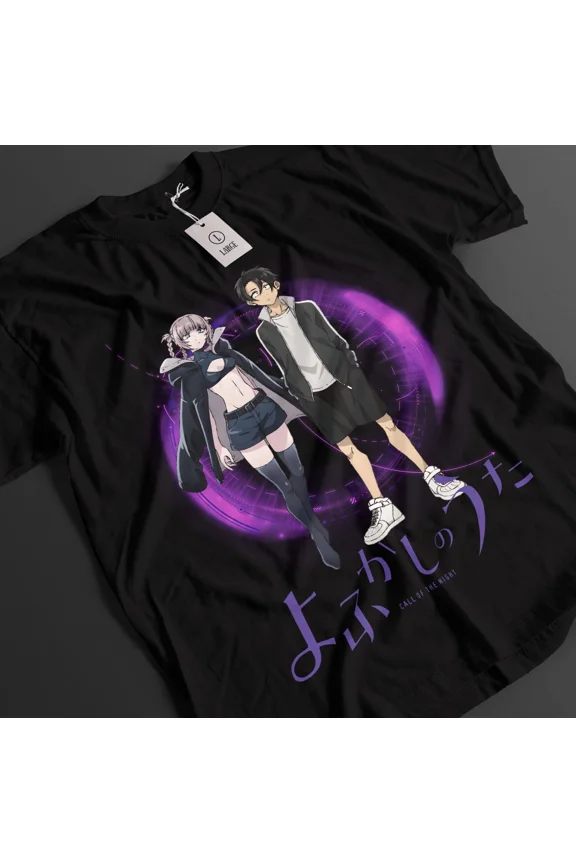 RARE Call Of The Night Shirt Nazuna Nanakusa Tshirt Akira Asai T-Shirt Seri Anime Tee