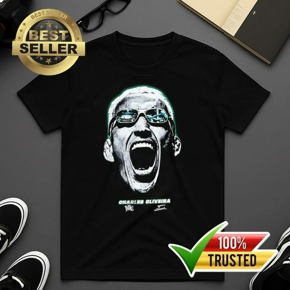 RARE Charles Oliveira Face Short Sleeve T-Shirt WO1485