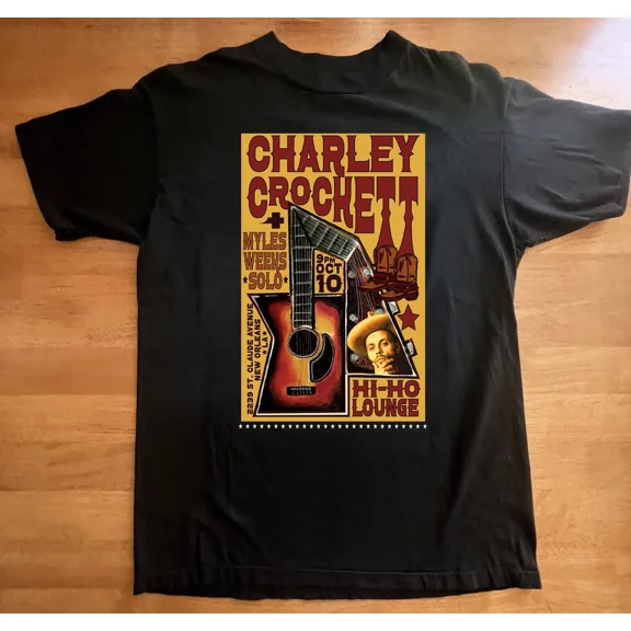 RARE Charley Crockett at Hi-Ho Lounge Gift Cotton Adult T-Shirt WA241