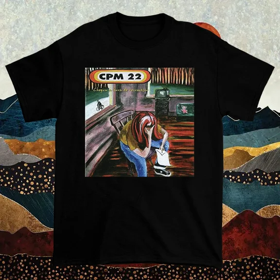 RARE Chegou A Hora De Recomeçar CPM 22 Band T Shirt Full Size S-5XL
