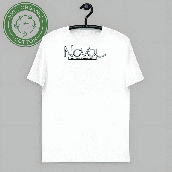 RARE Chevy Nova T-Shirt logo - Black Classic Car Muscle Fan, for men & women, up to size 5XL.-TH57378