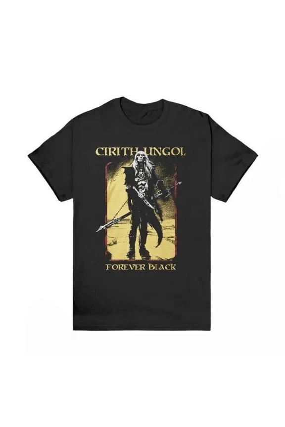 RARE Cirith Ungol Band Music Tour Concert Cotton Black All Size Unisex Shirt AG221