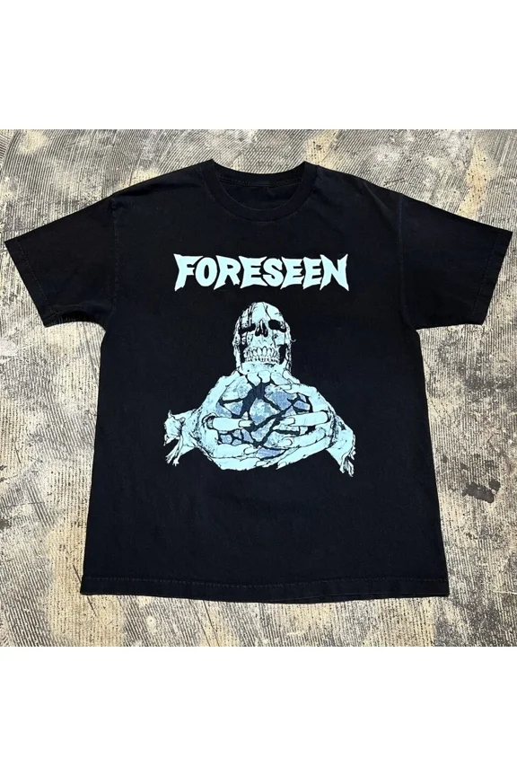 RARE Classic FORESEEN GREEN MENACE Short Sleeve Black All Size t-Shirt AM325