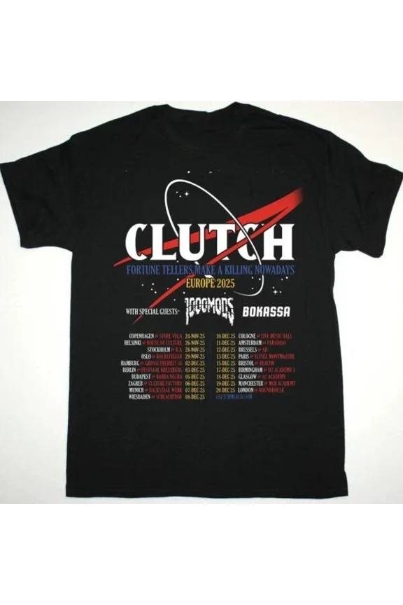 RARE Clutch Tour 2025 T-shirts