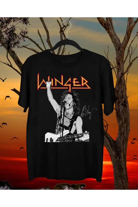 RARE Collection Kip Winger Singer Basic Gift For Fan S to 5XL T-shirt S4192