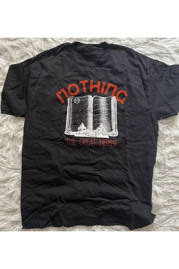 RARE Collection Nothing Band T Shirt The Great Dismal Black All Size BT731