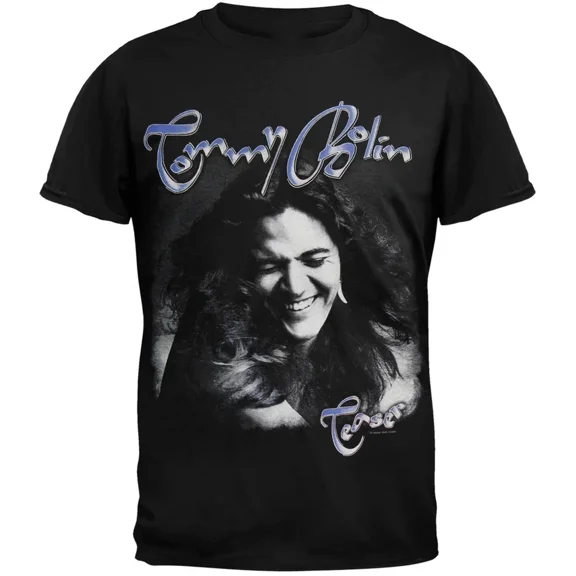 RARE Collection Tommy Bolin Cotton Gift For Fan Black S-2345XL Unisex T-shirt