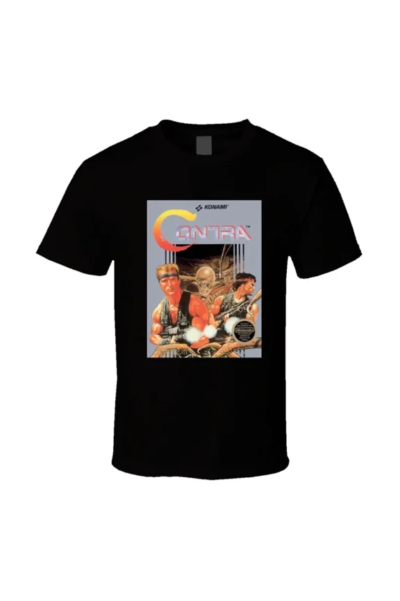 RARE Contra Box Art T Shirt