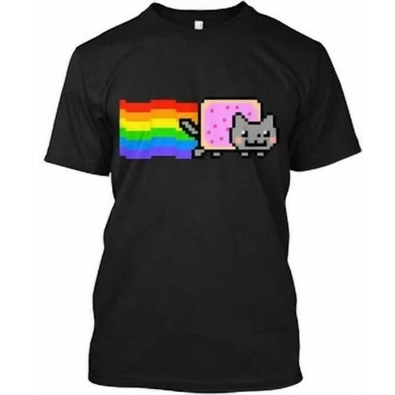 RARE Cool Nyan Cat T-Shirt Made in USA S to 5XL T-Shirt Made in USA S to 5XL