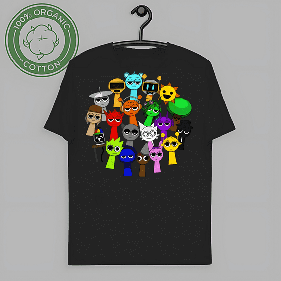 RARE Custom Sprunki T-shirt, Unique and Personalized Apparel for Any Occasion, for men & women, up to size 5XL.-TH56892