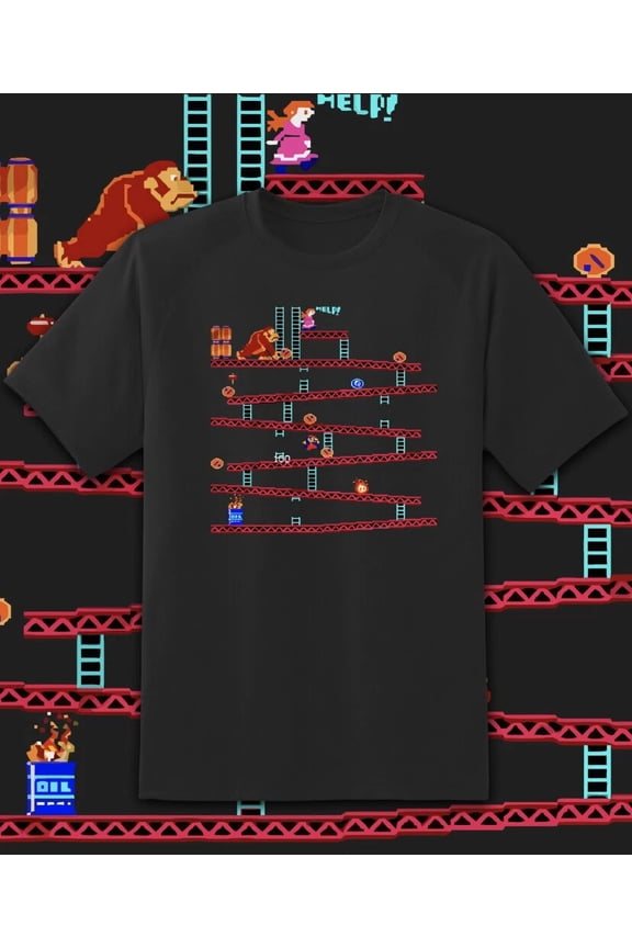 VINTAGE DK Arcade Shirt T Shirt Youth M - Adult 6XL!