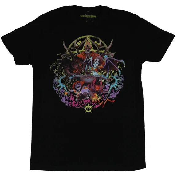 RARE DOTA 2 Adult New T-Shirt - Foulfell Squad Scary Demon Collection
