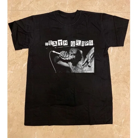 RARE Death Grips Black Cotton All size S-5XL Gift For Fans T-shirt HRN292