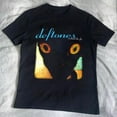 RARE!! Deftones Around The Fur Jinx Cat Band Vtg Black Men Black Tee