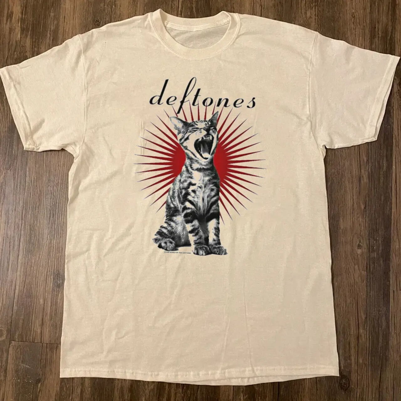 RARE!! Deftones Shirt Vintage Deftones Cat Album Punk T Shirt 
