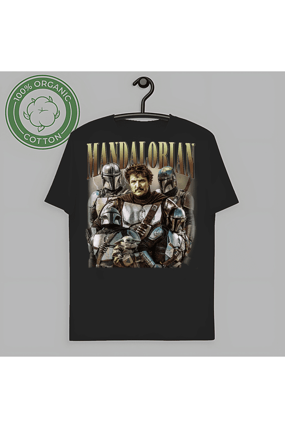 RARE Designed just for you, Limited Pedro Pascal Mandalorian T-Shirt, UP TO SIZE 3XL.-TH57242