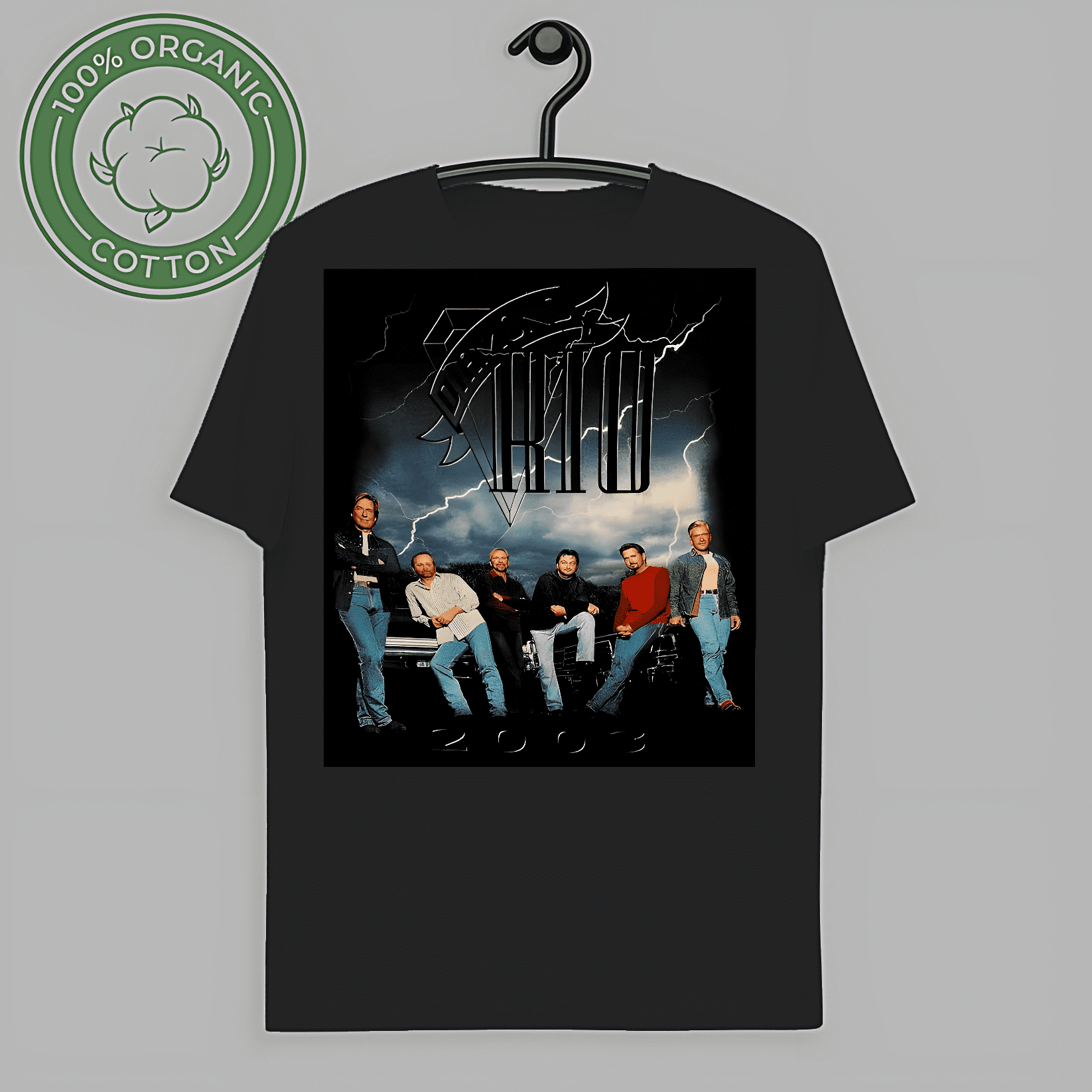 RARE Diamond Rio Music For Lovers Black T-Shirt Cotton Full Size ...