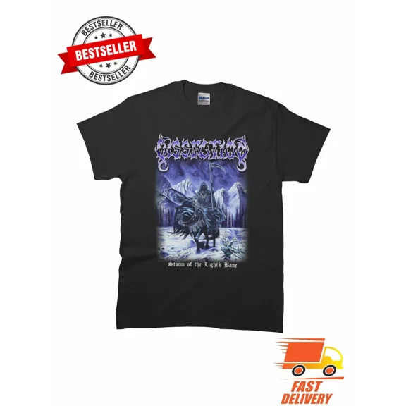 RARE Dissection - Storm of the Light's Bane Classic Old Sch T-Shirt Size S to 2XL