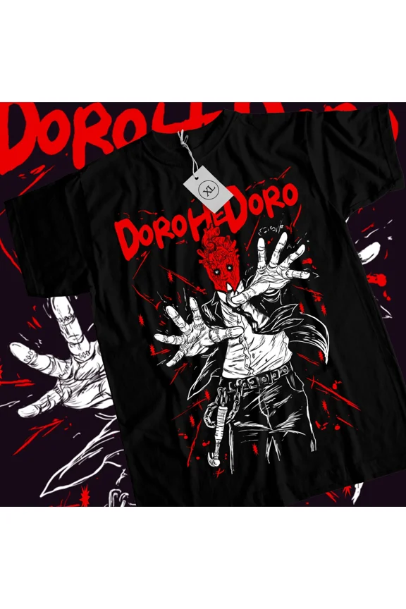 RARE Dorohedoro T-shirt Dorohedoro Merch,Shin,Noi,Nikaido,Kaiman,Anime Tee S to 5XL