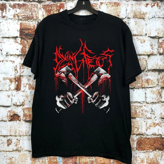 RARE Dying Fetus Band Basic Logo T Shirt Full Size S-5XL SE923