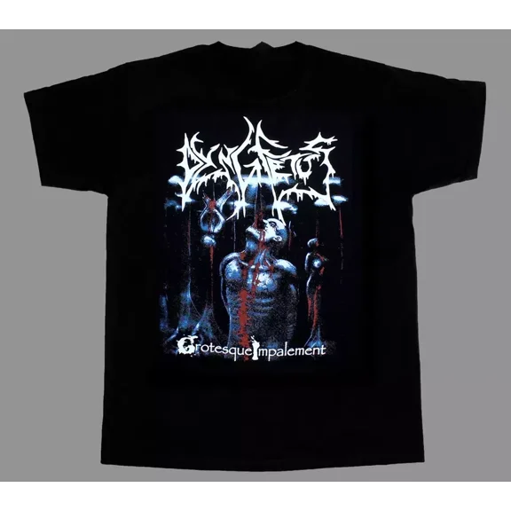 RARE Dying Fetus Band Grotesque Impalement Short Sleeve Tee Shirts TN0139
