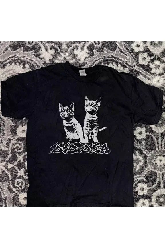 RARE Dystopia band Unisex Basic black Short sleeve Rare T shirt MD1018